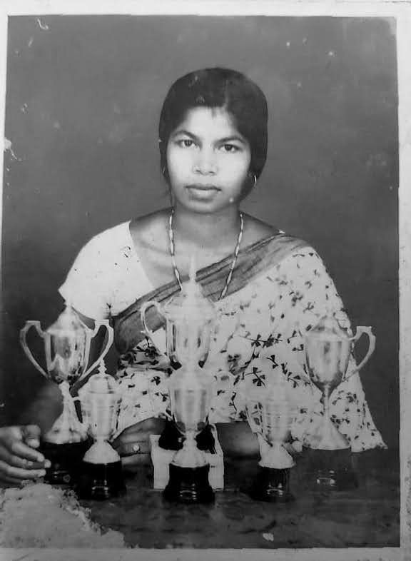 Leelamma Mammen - sports trophies